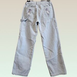Coney Island Picnic "Country Club" Floral Cotton Carpenter Pants